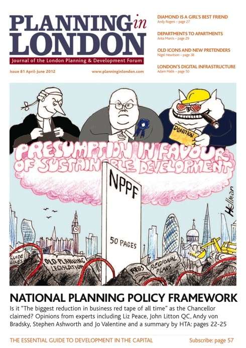 Planning in London issue 81 cover